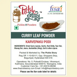 The Pickle Story Curry Leaf Powder The Pickle Story