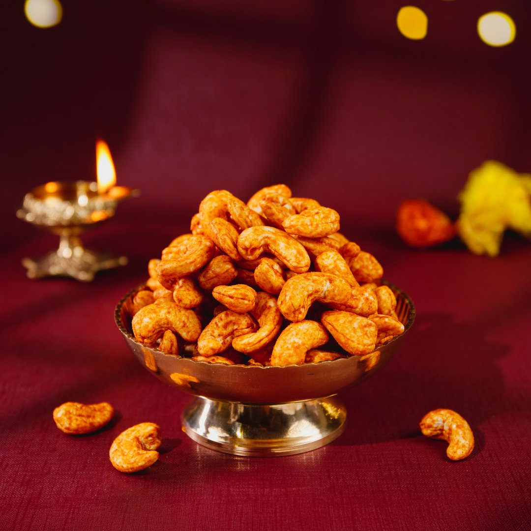 Shree Mithai Dry Roasted Sriracha Cashew - Safuron