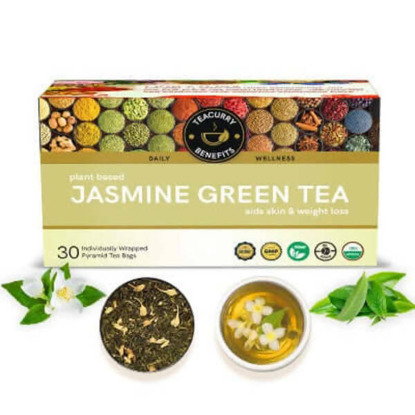 Teacurry Jasmine Green Tea - Safuron