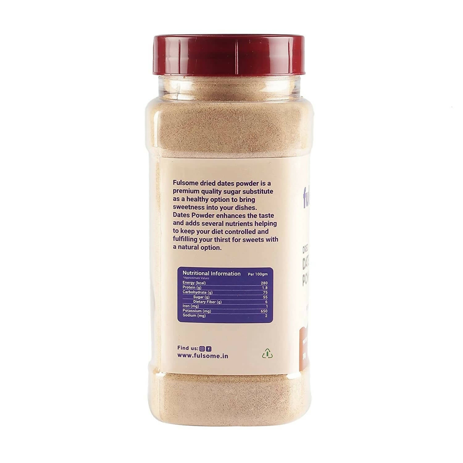 Fulsome Dried Dates Powder Fulsome