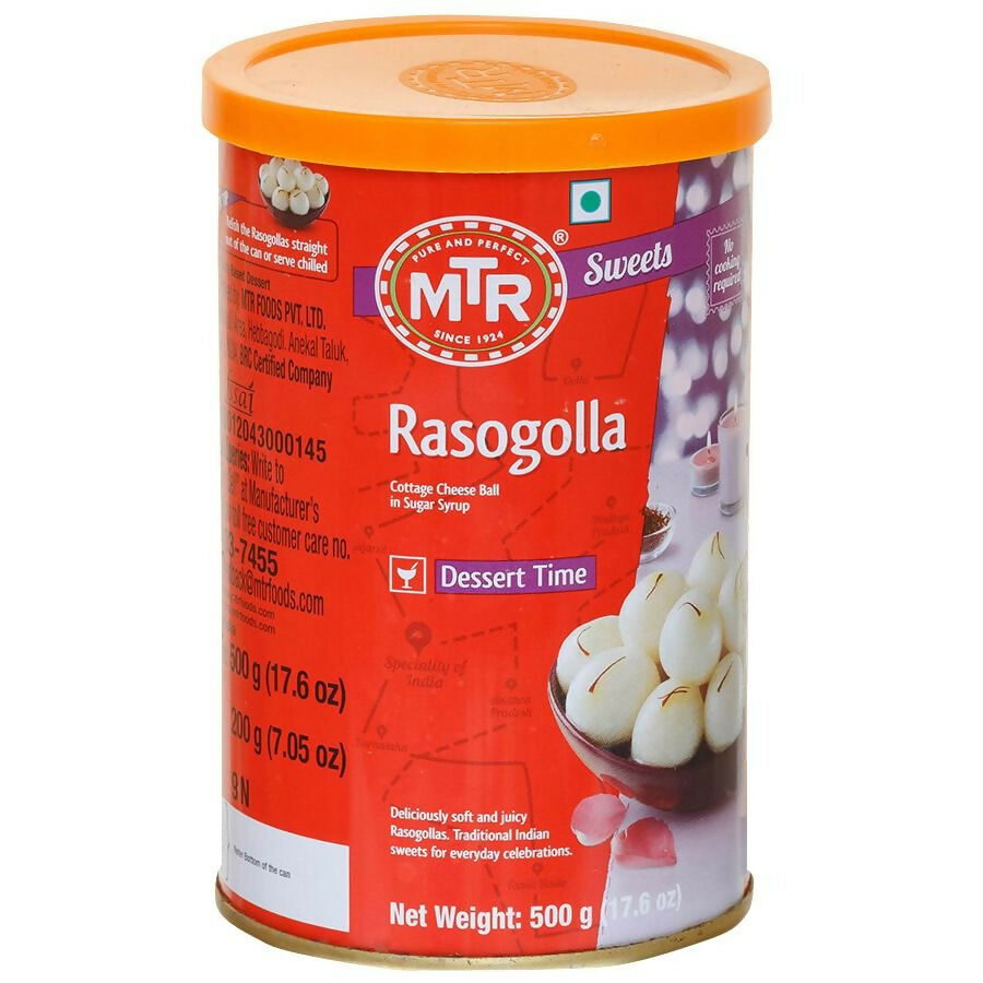 MTR Rasogolla Tin MTR