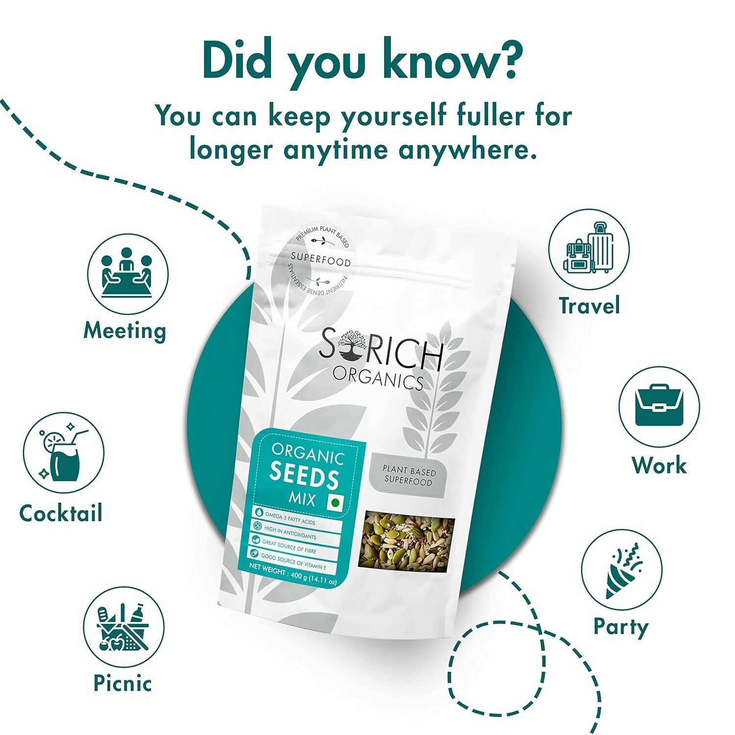 Sorich Organics 6-in-1 Seed Mix Sorich