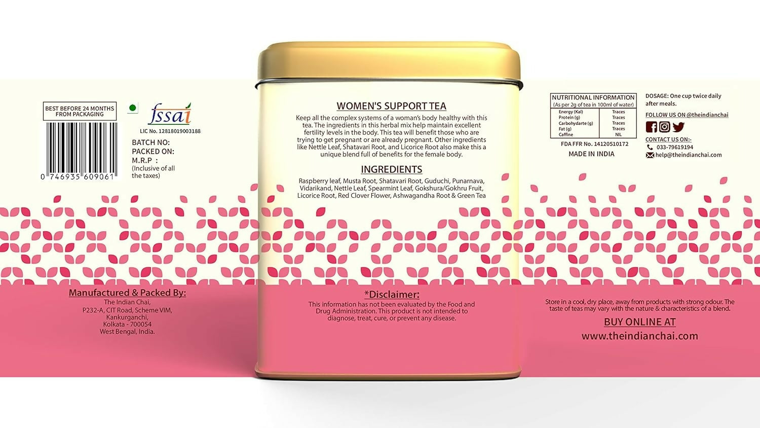 The Indian Chai – Women’s Support Tea The Indian Chai