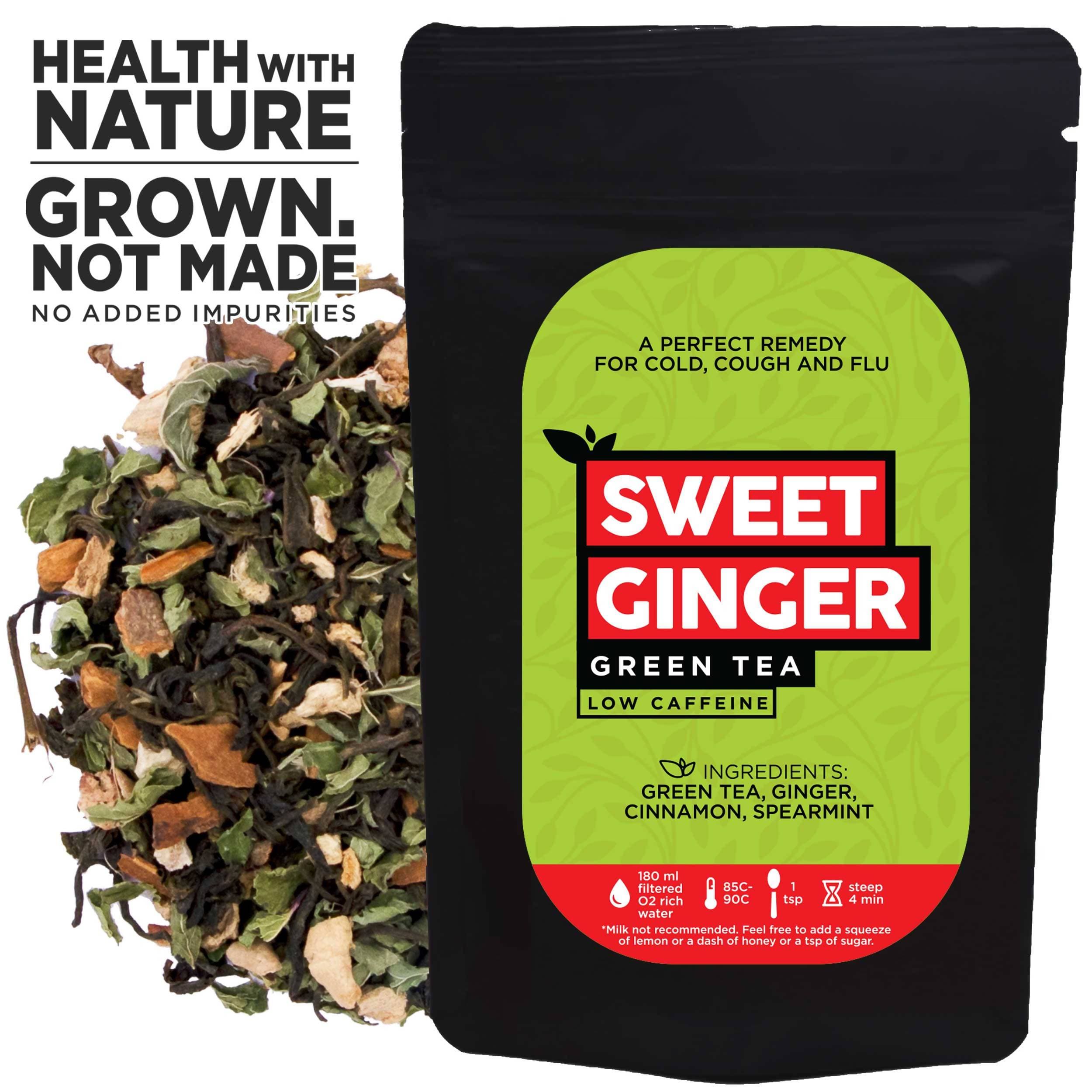 The Tea Trove - Sweet Ginger Green Tea The Tea Trove