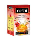 Roshi Ginger - Hibiscus Digestive Delight Tea - Safuron
