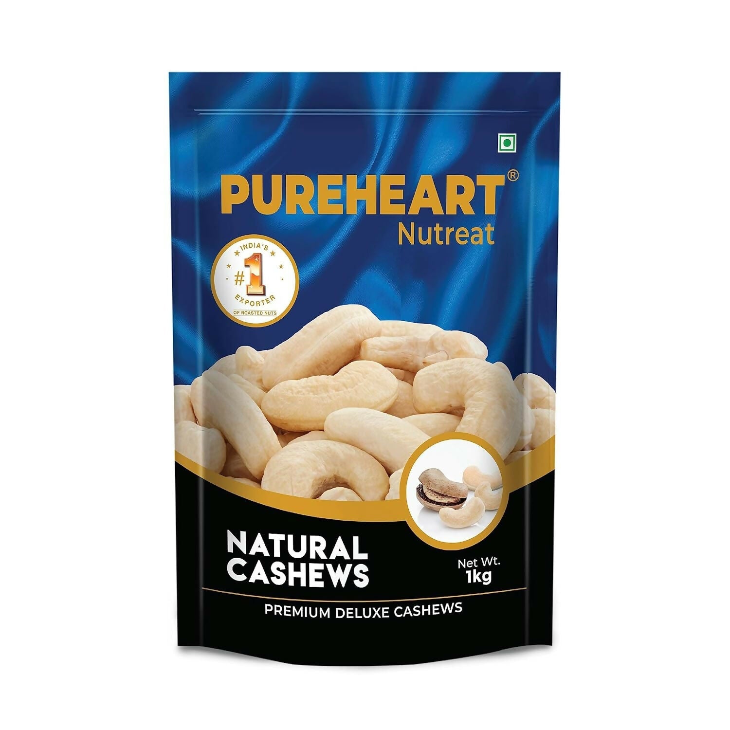 Pureheart Nutreat Natural Cashews - Safuron
