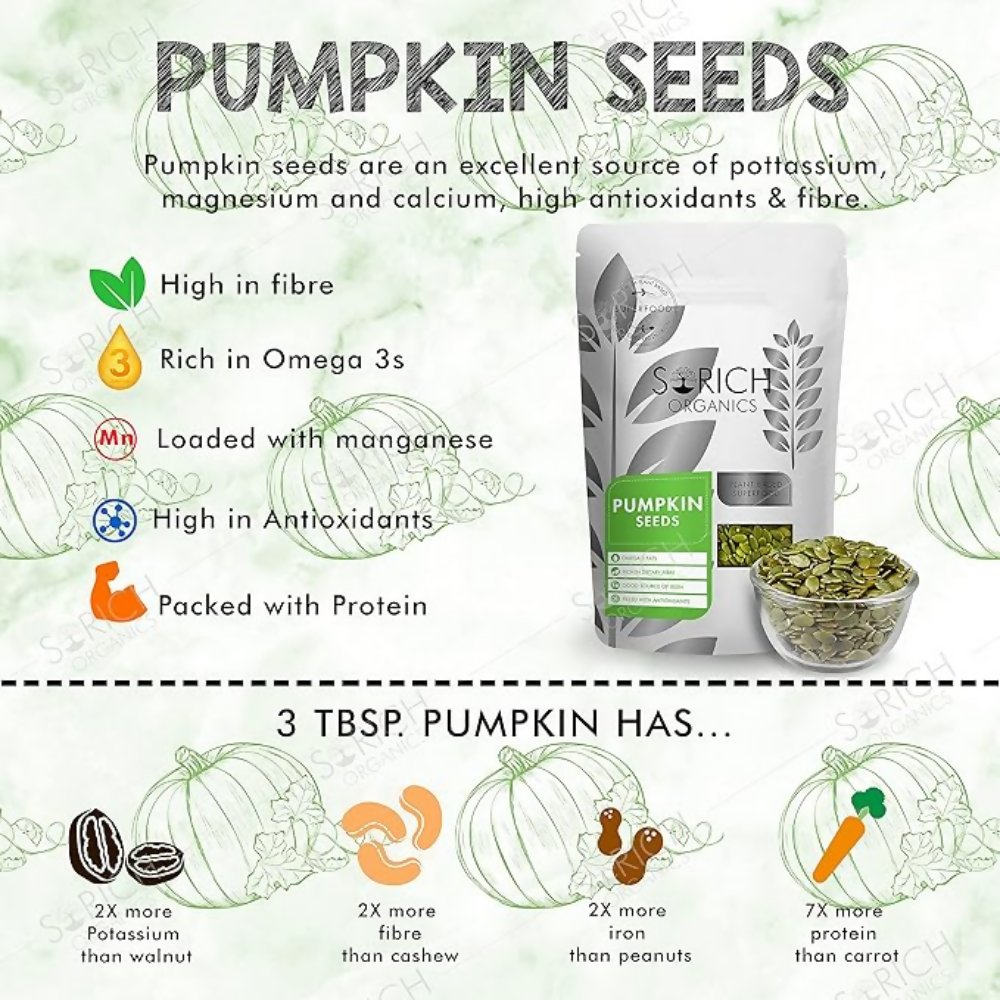 Sorich Organics Raw Flax Seeds + Pumpkin Seeds Sorich