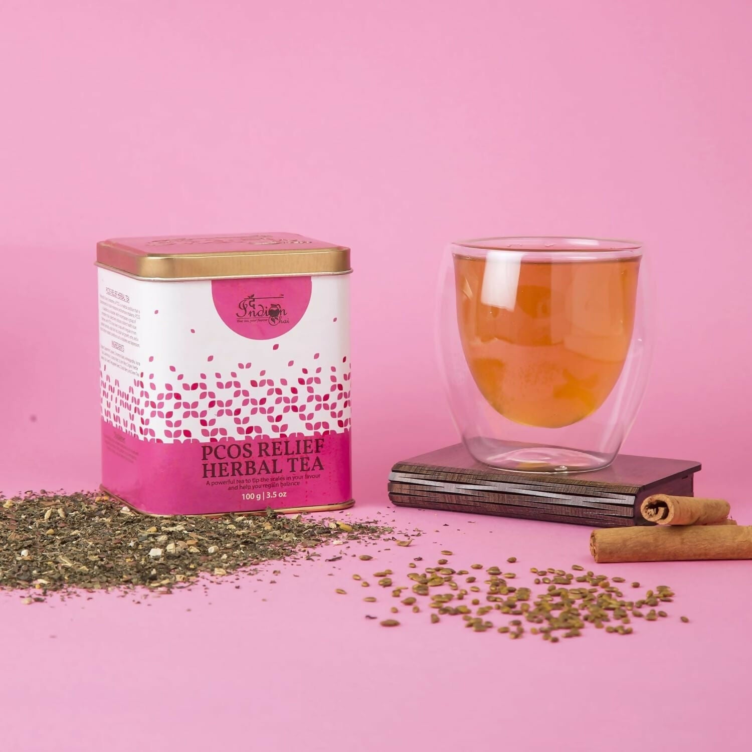 The Indian Chai - PCOS Relief Herbal Tea The Indian Chai