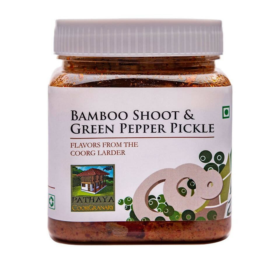 Ainmane Bamboo Shoots & Green Pepper Pickle - Safuron