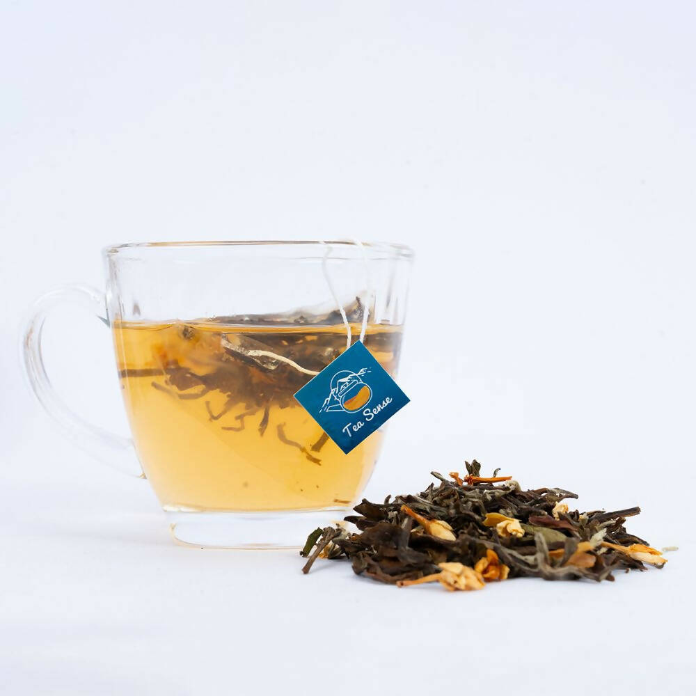 Tea Sense Jasmine White Tea Bags Box Tea Sense