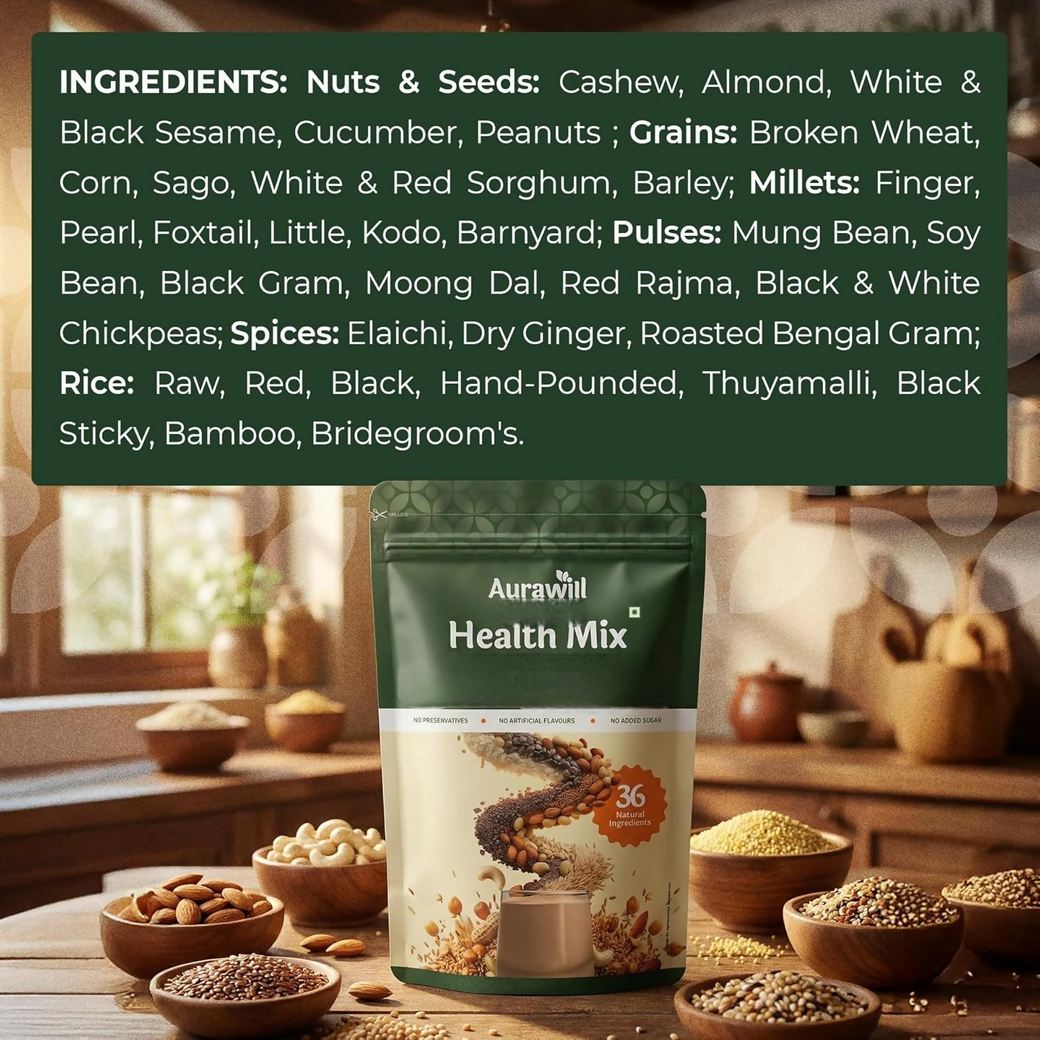 Aurawill Health Mix Powder Aurawill
