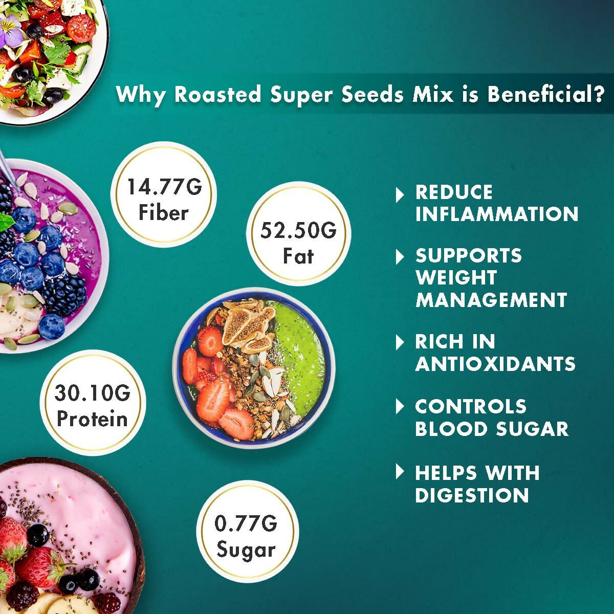 Sorich Organics Roasted Super Seed Mix Sorich
