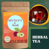 Satvi Wellness Beetroot Amla Tea Bags | Herbal Tea Satvi Wellness