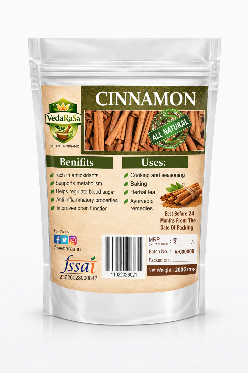 VedaRasa Raw Cinnamon Sticks (Dalchini) VedaRasa