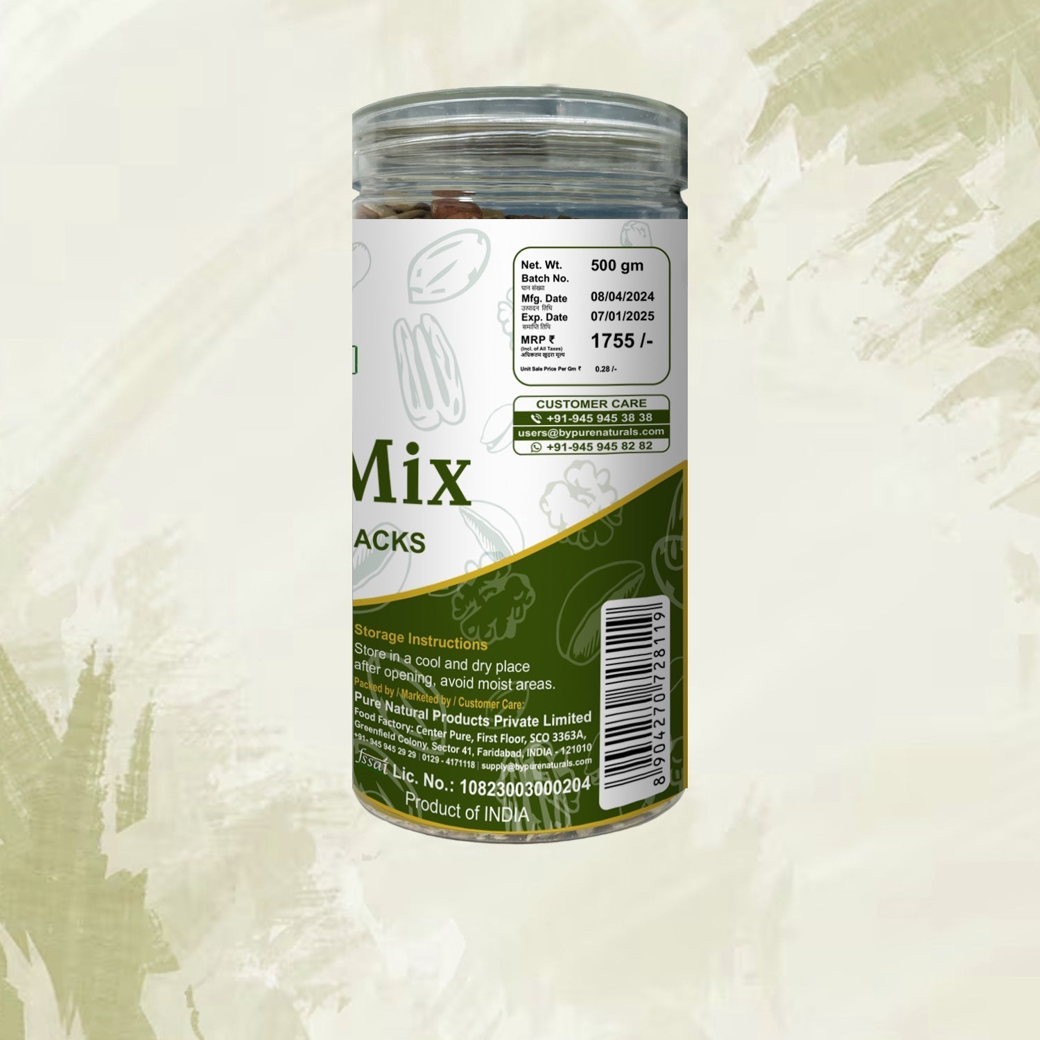 byPureNaturals Nutri Vegan Dietary Seed Mix byPureNaturals
