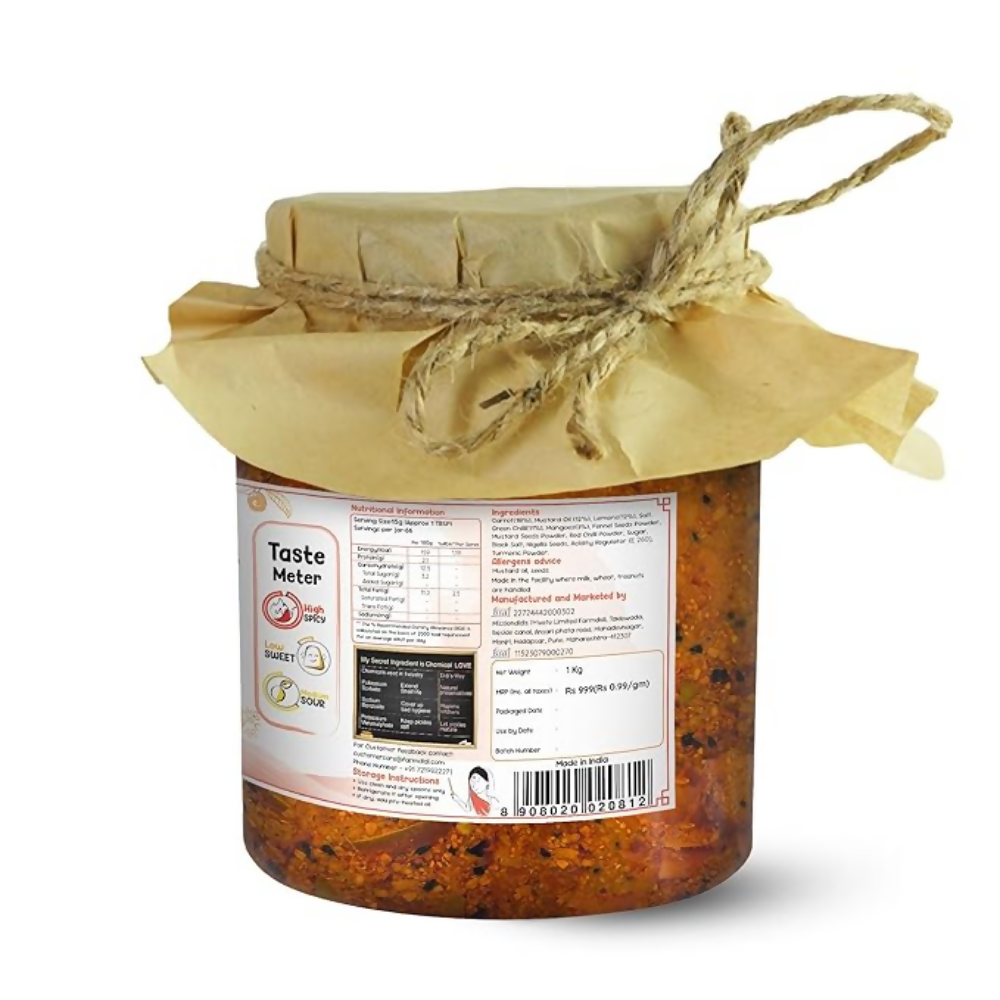 FarmDidi Sweet Mango Pickle with Jaggery - Sweet Mango FarmDidi