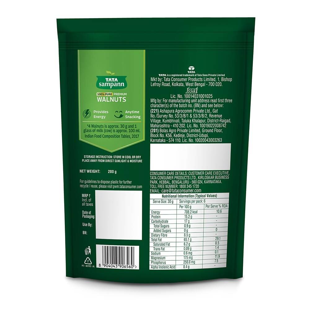 Tata Sampann Premium Walnuts Tata