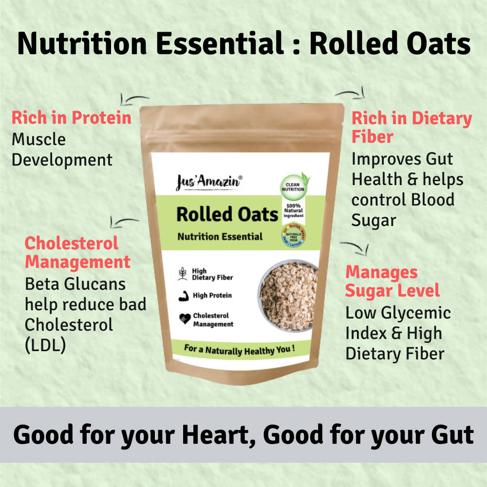 Jus Amazin Rolled Oats Jus Amazin