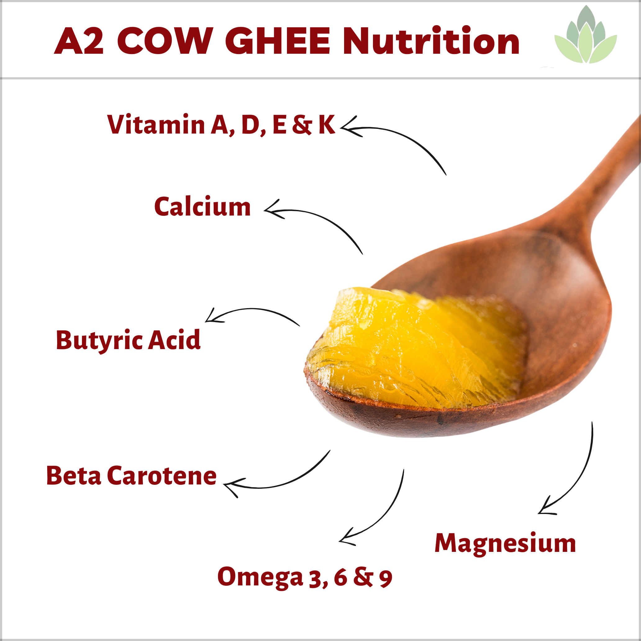 Le Organics A2 Cow Ghee | Cultured Desi Ghee | Homemade & Certified Organic Ghee Le Organics
