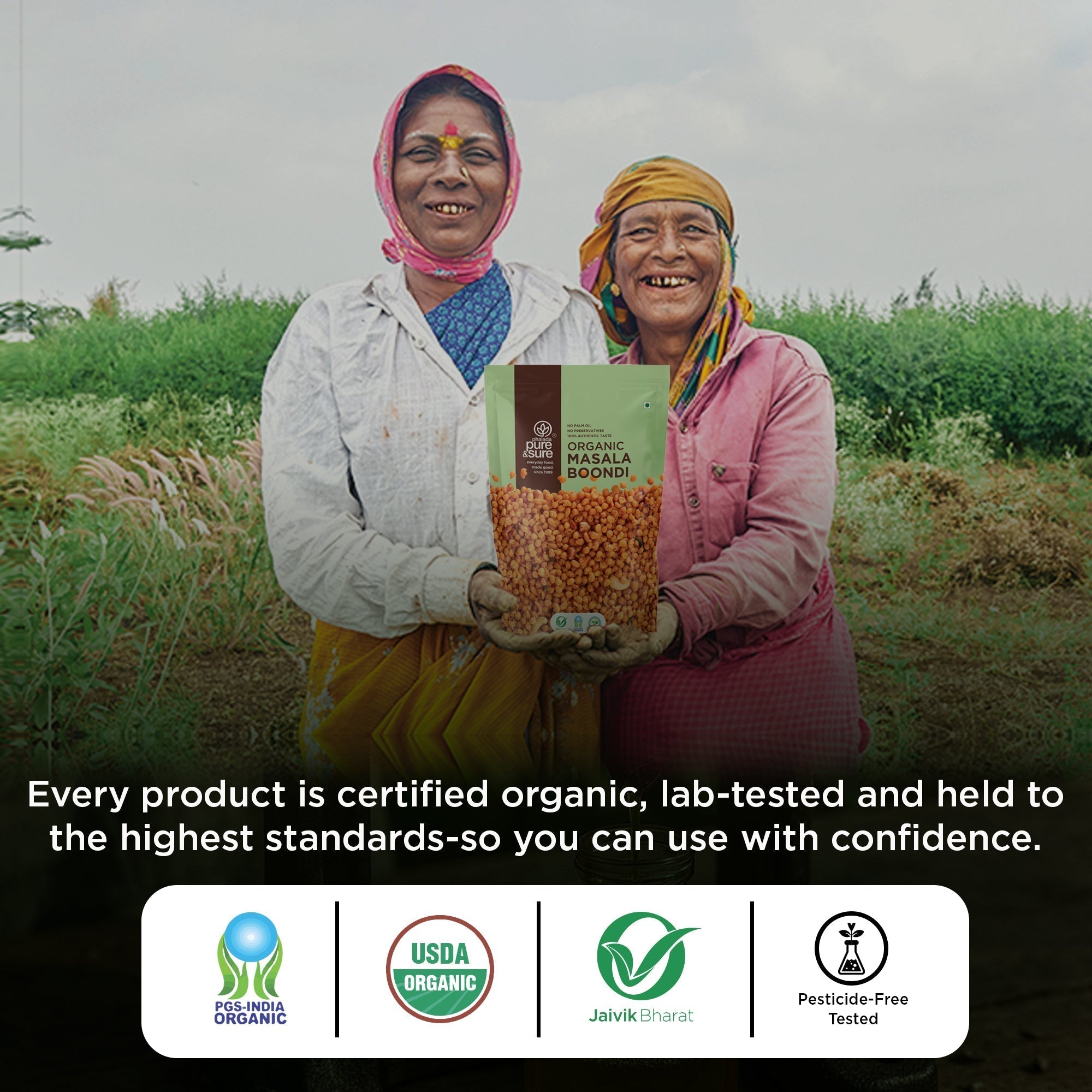 Pure & Sure Organic Masala Boondi Pure & Sure