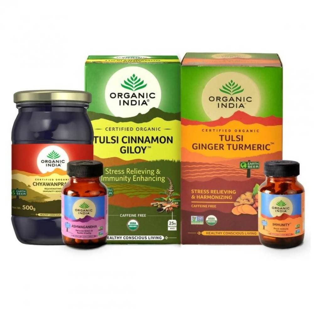 Organic India Immunity Kit Advanced - Safuron