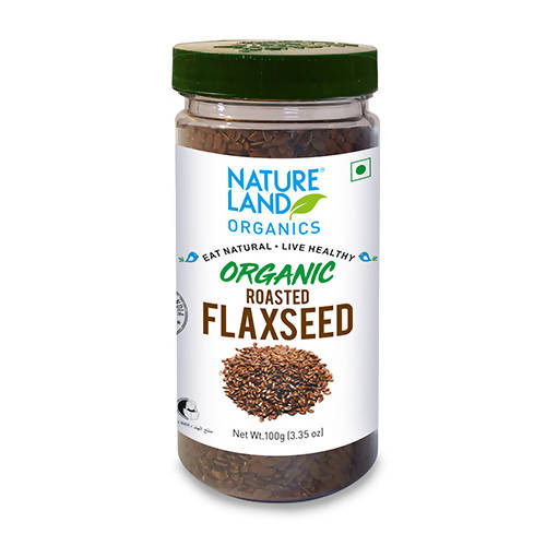 Nature Land Organics Roasted Flaxseed Nature Land Organics