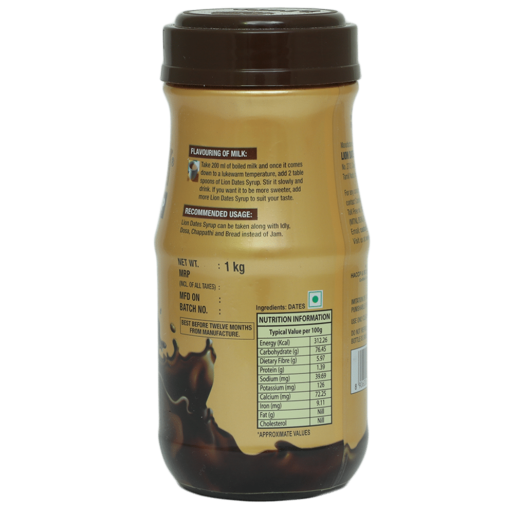 Lion Dates Syrup Lion