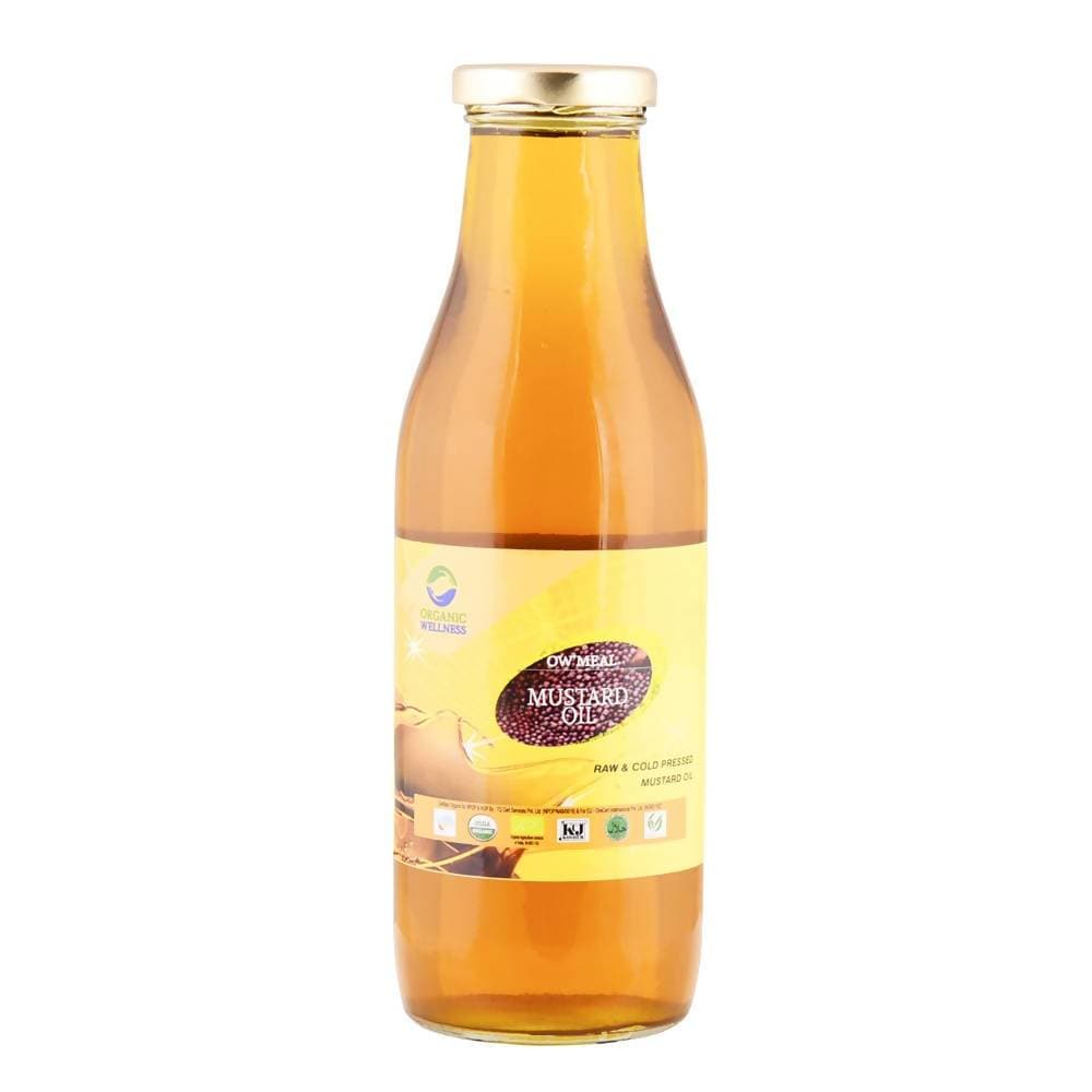 Organic Wellness Ow'meal Mustard Oil Raw & Cold Pressed Organic Wellness