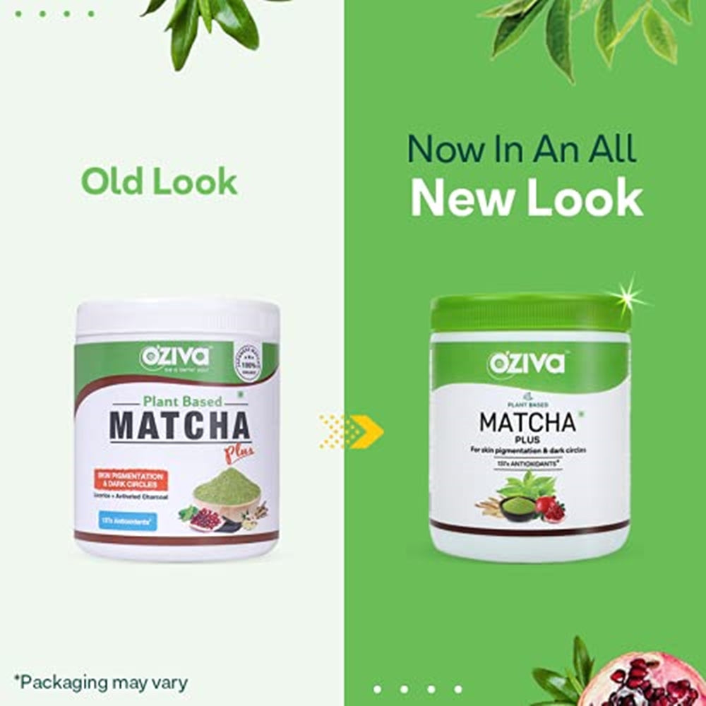 OZiva Plant Based Matcha Plus OZiva