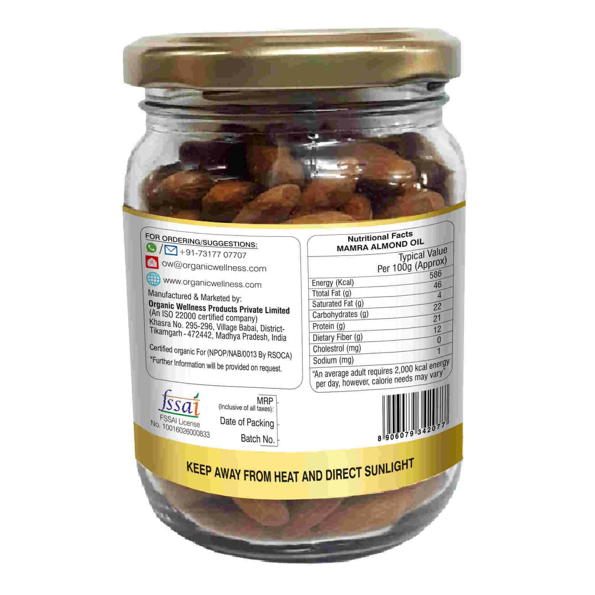 Organic Wellness Mamra Almond Organic Wellness
