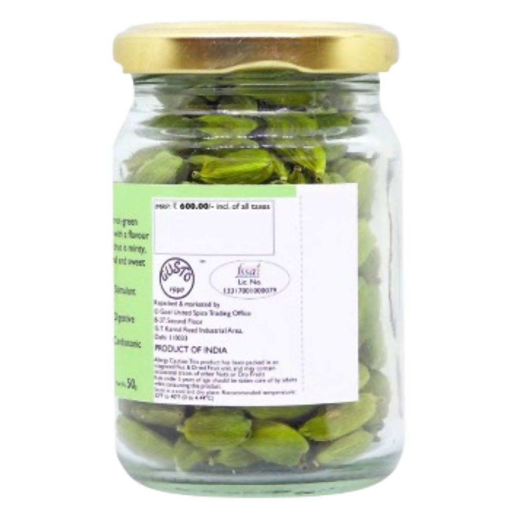 Tassyam Organics Fine Green Cardamom Pods Tassyam Organics