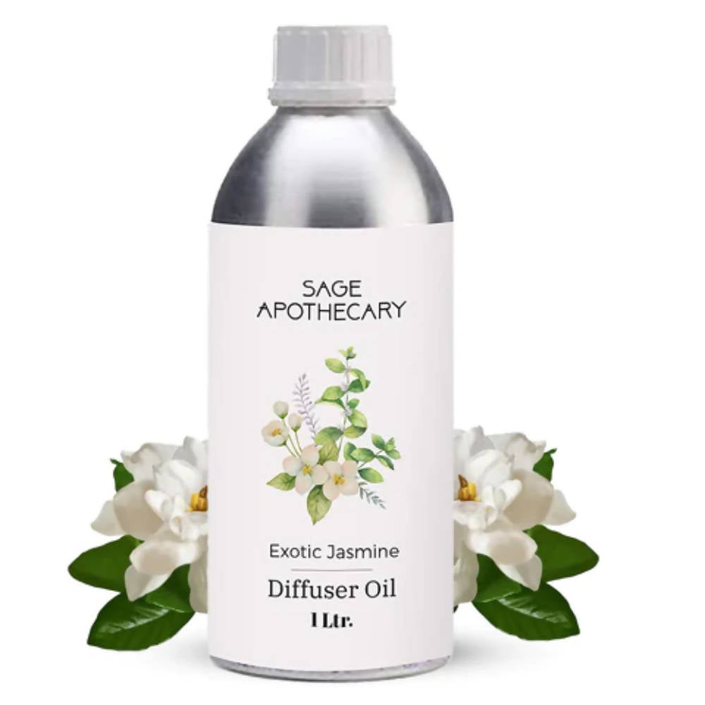 Sage Apothecary Exotic Jasmine Diffuser Oil - Safuron