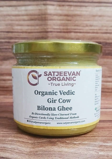 Satjeevan A2 Gir Cow Bilona Ghee | Pure A2 Gir Cow Bilona Ghee | 100% Gir Cow Ghee | Traditional Cow Ghee Satjeevan