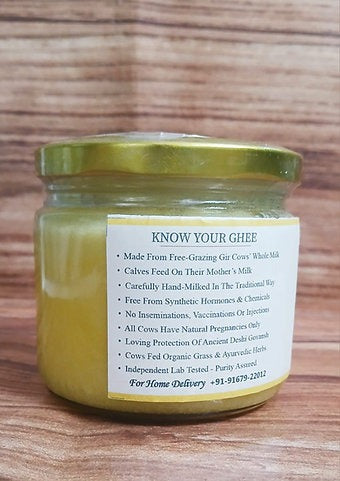 Satjeevan A2 Gir Cow Bilona Ghee | Pure A2 Gir Cow Bilona Ghee | 100% Gir Cow Ghee | Traditional Cow Ghee Satjeevan