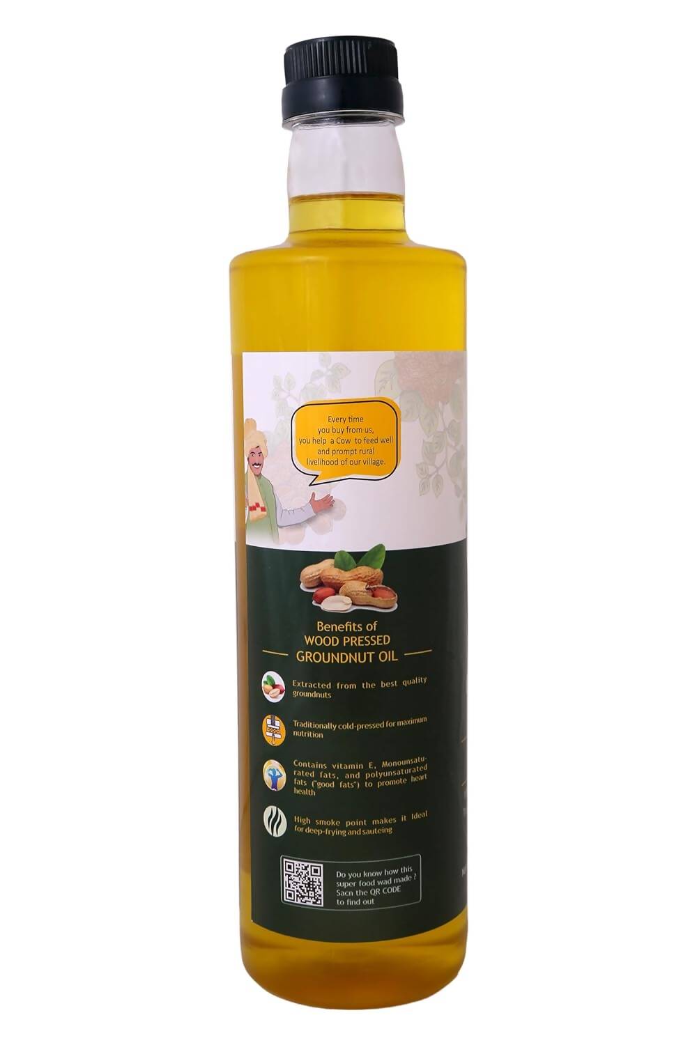 Gavyamart Wood Pressed Groundnut Oil Gavyamart