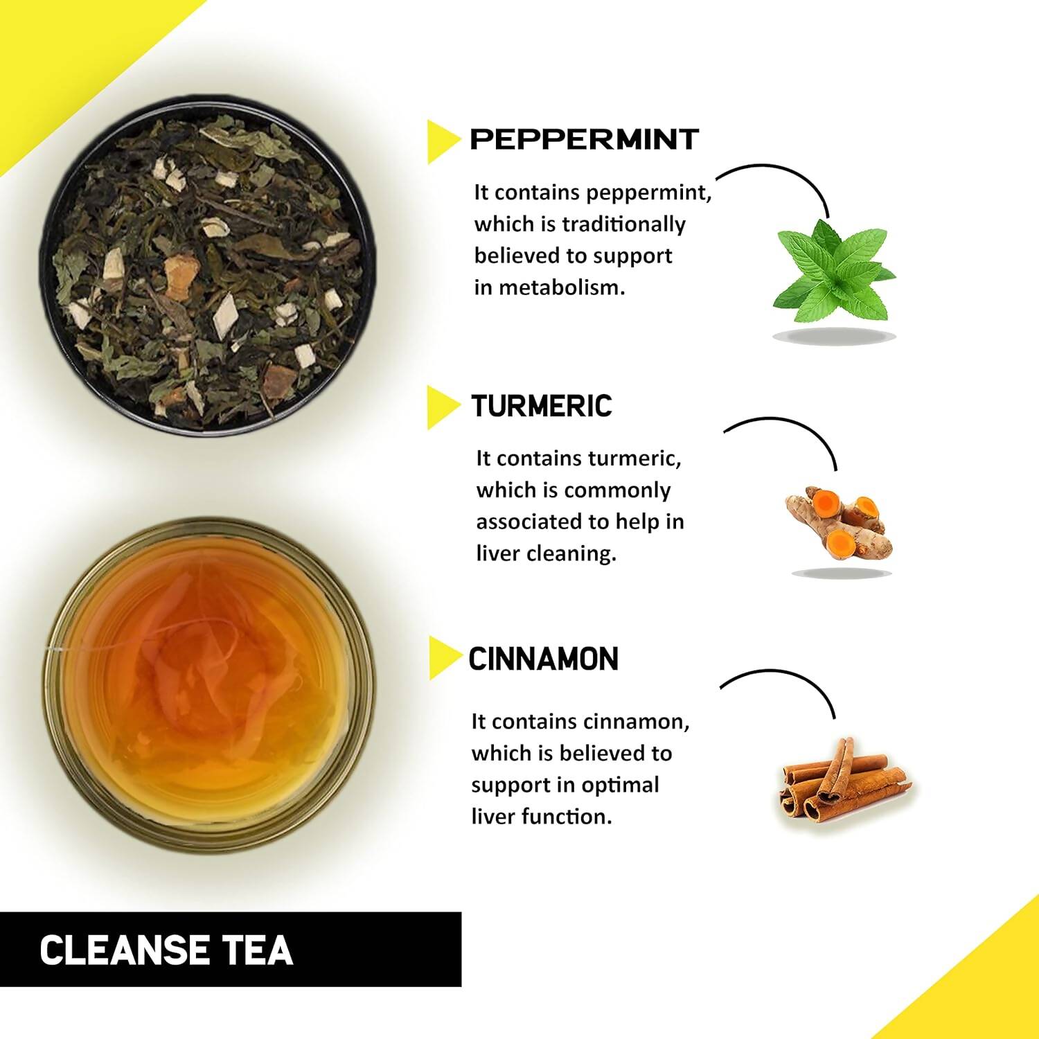 Teacurry Cleanse Tea Bags (Anti Alcohol Tea) Teacurry