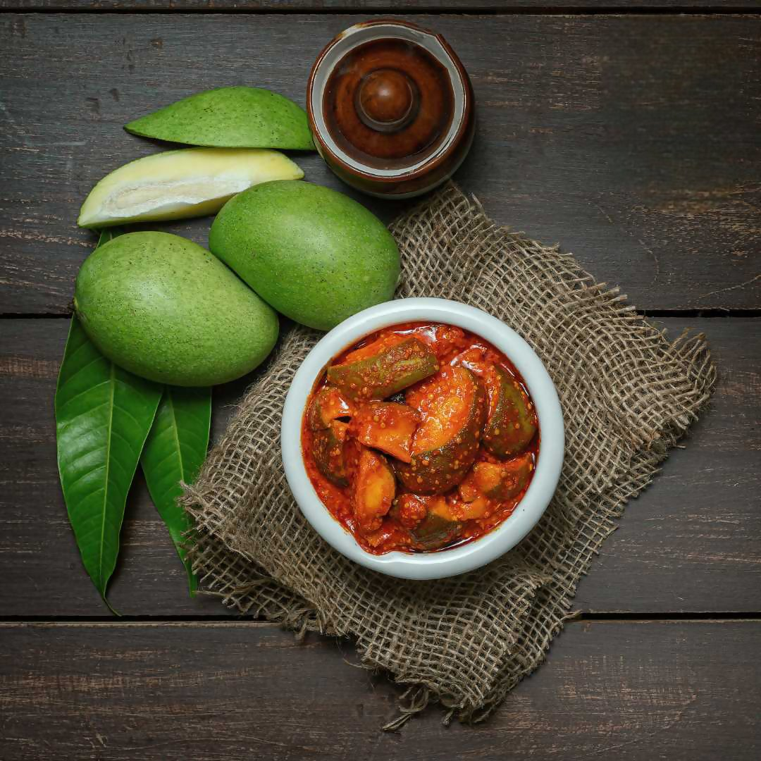 Sreshta Farms Spicy Mango Pickle Sreshta Farms