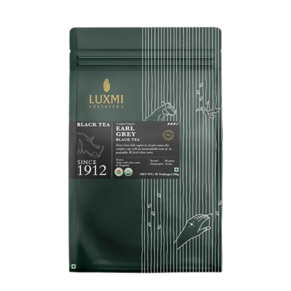 Luxmi Estates Garo Hills Organic Earl Grey Black Tea - Dista