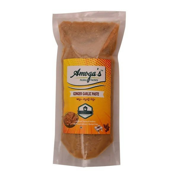 Amoga's Pickles Factory Ginger & Garlic Paste - Safuron