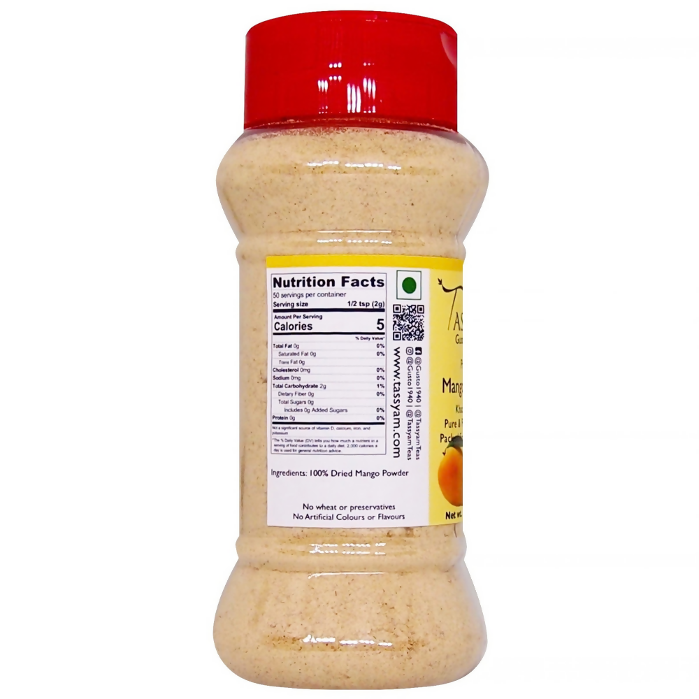 Tassyam Organics Amchur - Dry Mango Powder Tassyam Organics
