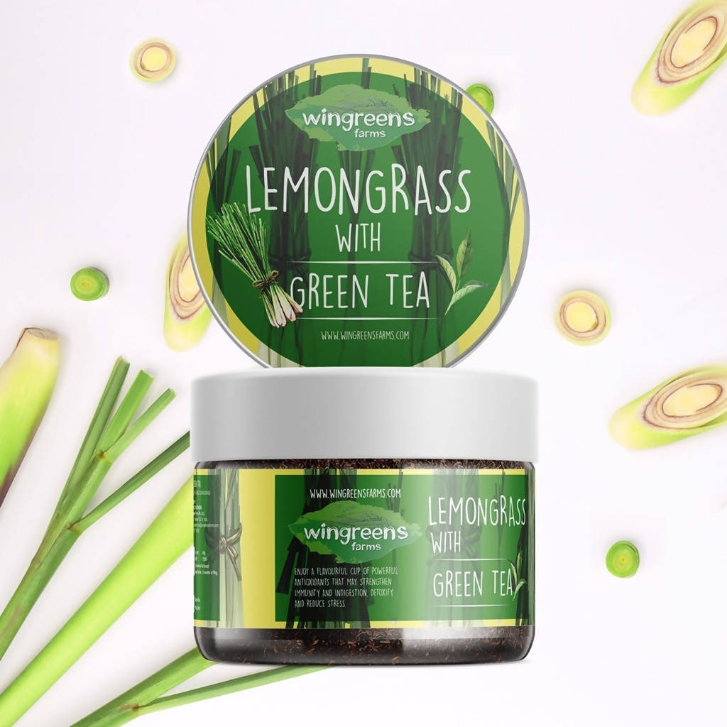 Wingreens Farms Lemongrass With Green Tea Wingreens Farms