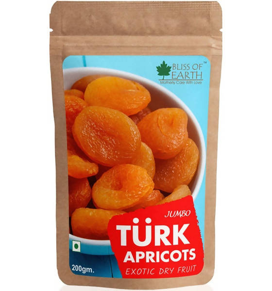 Bliss of Earth Jumbo Turkish Apricots - Safuron