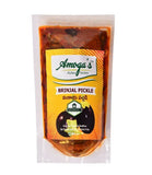 Amoga's Pickles Factory Brinjal Pickle Andhra Style - Safuron