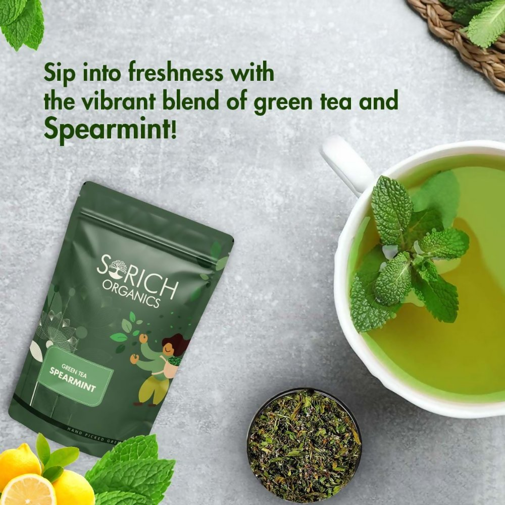 Sorich Organics Spearmint Green Tea Sorich