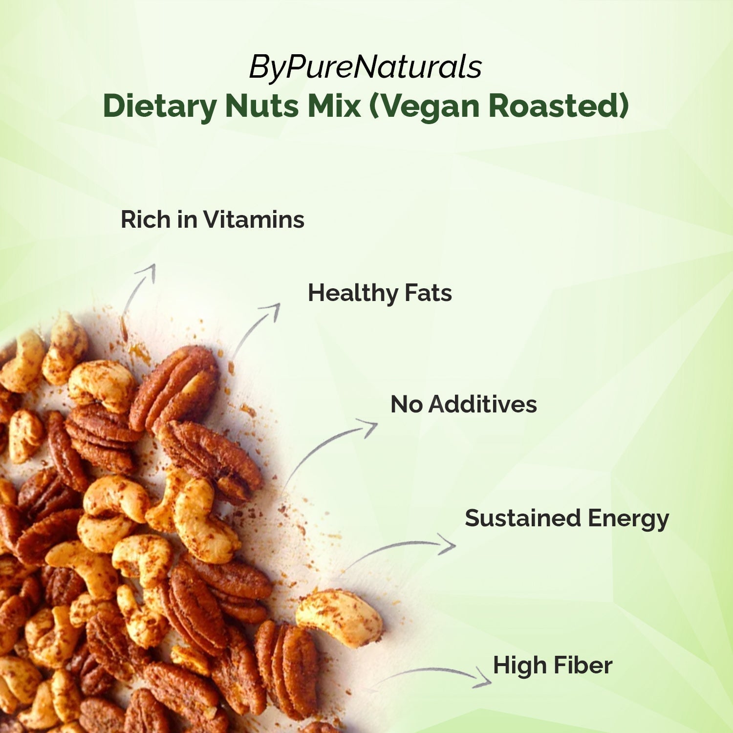 byPureNaturals Dietary Nuts Mix Vegan Roasted byPureNaturals