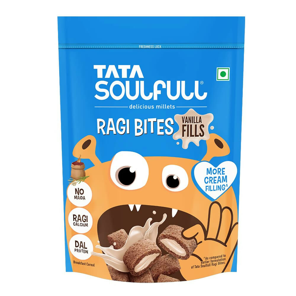 Tata Soulfull Ragi Bites Vanilla Fills Breakfast Cereal Tata Soulfull