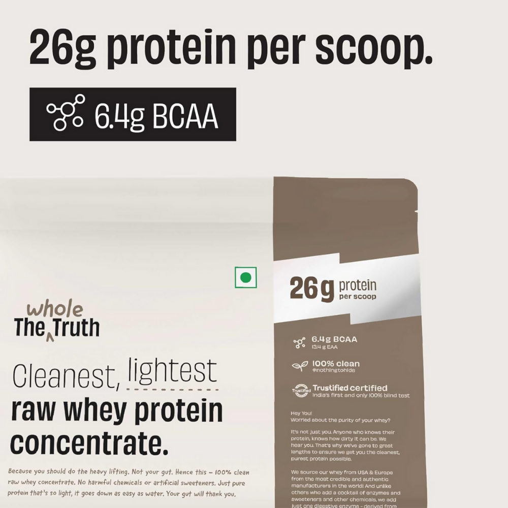 The Whole Truth Whey Protein Concentrate Unflavoured The Whole Truth