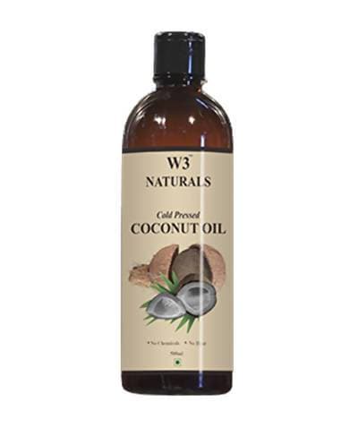 W3 Naturals Cold Pressed Coconut Oil -500ml W3 Naturals