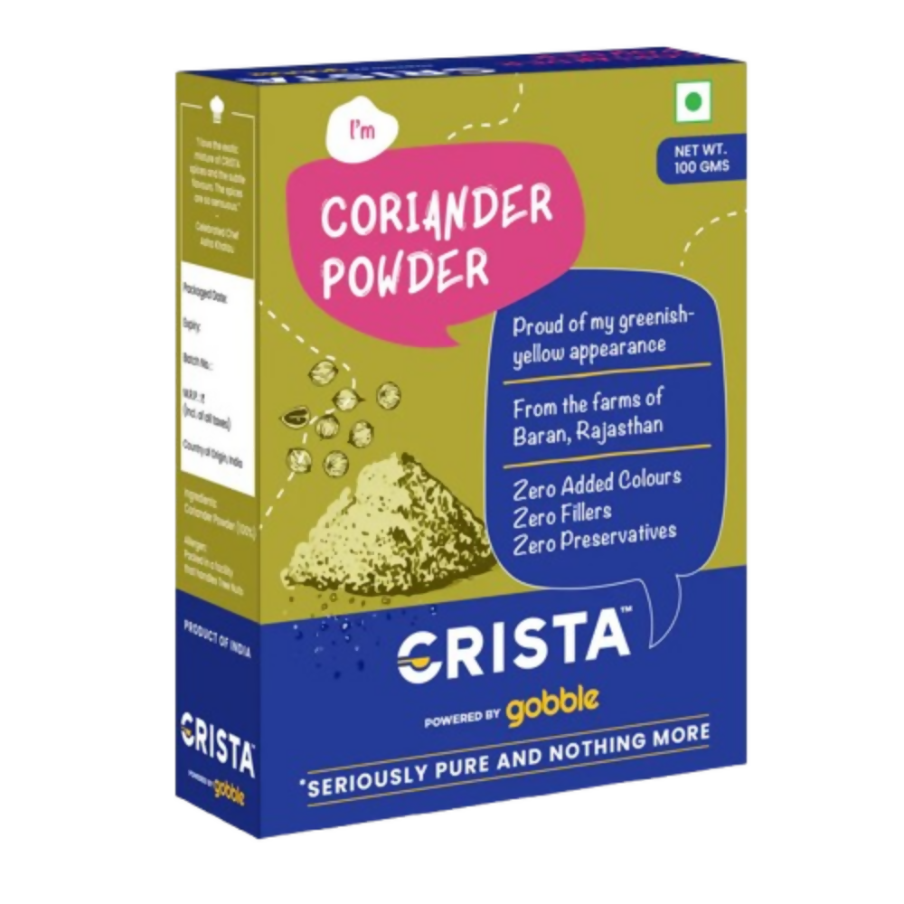 Crista Spices Coriander Powder - Safuron