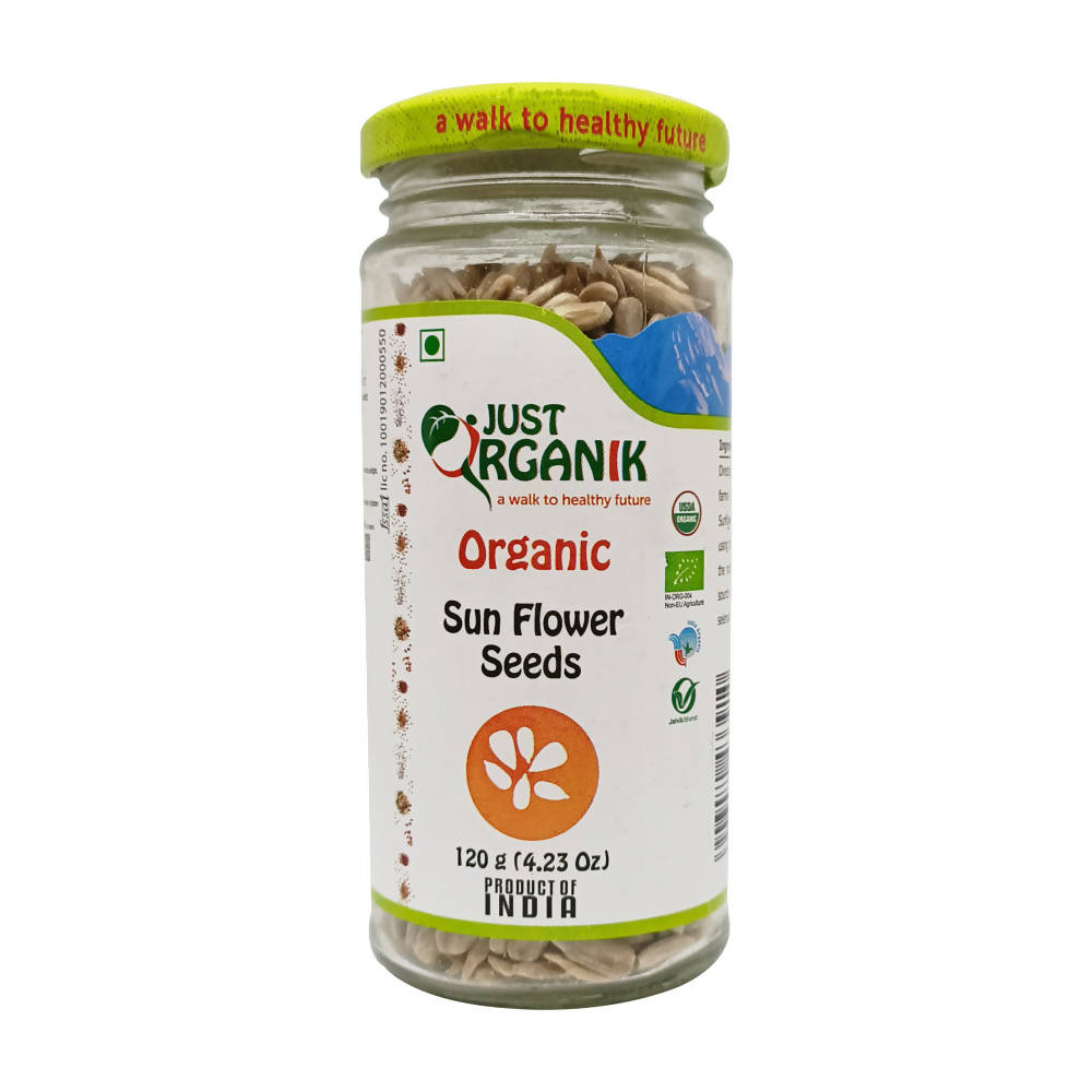 Just Organik Sunflower Seeds (Surajmukhi Ke Beej) - Safuron